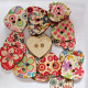 Sweetheart Painting Buttons with 2-hole UK-NNA1131-1