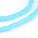 Solid Color Glass Beads Strands UK-GLAA-J081-B08-K-1