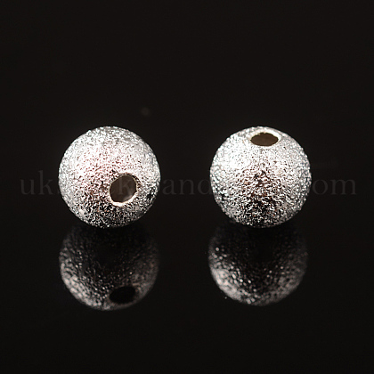 Brass Textured Beads UK-EC248-S-1
