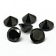 Diamond Shape Grade A Cubic Zirconia Cabochons UK-ZIRC-M002-8mm-008-K-1