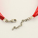 Multi-strand Necklace Cord for Jewelry Making UK-NJEW-R218-06-4