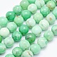 Natural Chrysoprase Beads Strands UK-G-O166-03-10mm-1