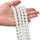 Glass Pearl Beads Strands UK-HY-12D-B01-5