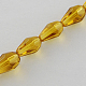 Transparent Glass Beads Strands UK-GLAA-QH059-K-2