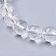 Natural Quartz Crystal Beads Strands UK-G-R193-05-8mm-3