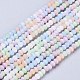 Opaque Glass Beads Strands UK-GLAA-L030-A02-1