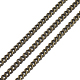 Brass Curb Chains UK-X-CHC-S096-AB-NF-1-2
