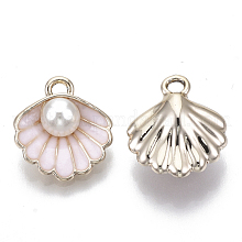 Shell with Pearl Alloy Pendants
