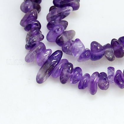 Natural Amethyst Beads Strands UK-X-G-D283-3x5-7-1