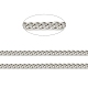 304 Stainless Steel Curb Chains UK-CHS-R008-09-6