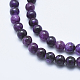 Natural Lepidolite/Purple Mica Stone Beads Strands UK-G-E444-40-6mm-3