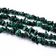 Natural Malachite Beads Strands UK-G-O049-19-1