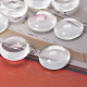Clear Glass Cabochons UK-GGLA-G003-1