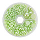 1Box ABS Plastic Imitation Pearl Dome Cabochons UK-SACR-PH0001-18-1
