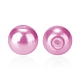 Pearlized Eco-Friendly Dyed Glass Pearl Round Bead UK-HY-PH0002-16-B-3