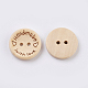 Wooden Buttons UK-BUTT-K007-08C-3