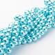 Glass Pearl Beads Strands UK-HY-10D-B12-K-3
